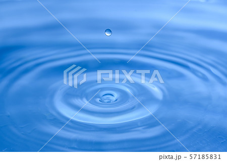 Drop of clear water 57185831