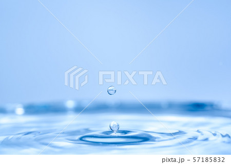 Drop of clear water 57185832