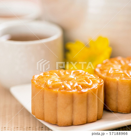 月餅 食べ物 食物 57188966