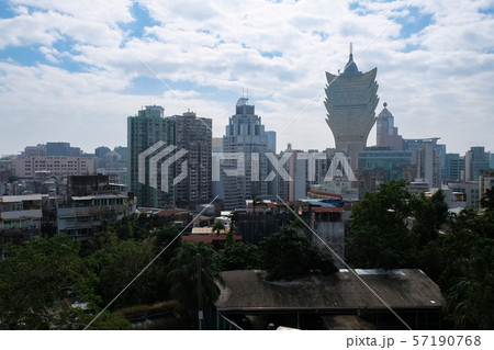 マカオ 街並み モンテの砦から 57190768