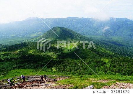 八甲田山 大岳への登山道から硫黄岳方面の眺め 八甲田山 大岳への登山道から硫黄岳方面の眺め 57191376