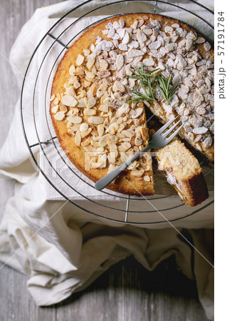 Gluten free almond cake 57191784