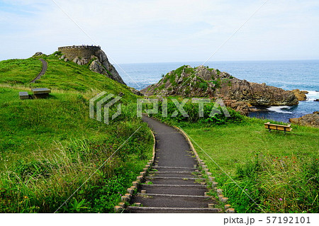 八戸　種差海岸　葦毛崎展望台 57192101