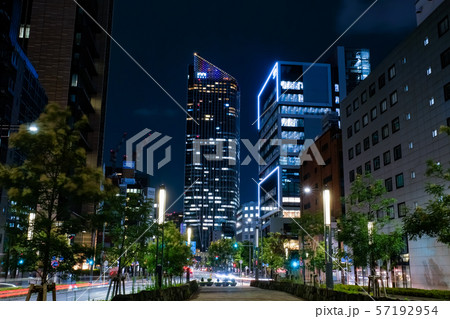 虎ノ門ヒルズ 夜景 57192954