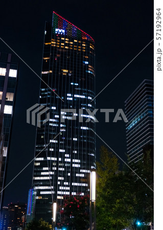 虎ノ門ヒルズ 夜景 57192964