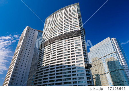 東京 品川 高層ビル群 品川Vタワー 57193645