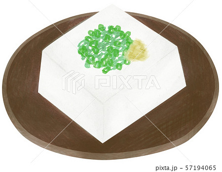 とうふ 冷奴 ネギ 生姜 しょうが 57194065