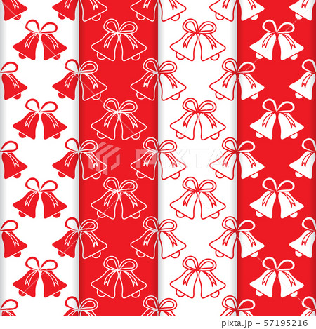 4 Christmas, New Year 2019 backgrounds with bells 57195216