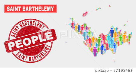 Saint Barthelemy Map Population Demographics and Grunge Stamp Saint Barthelemy Map Population Demographics and Grunge Stamp 57195463