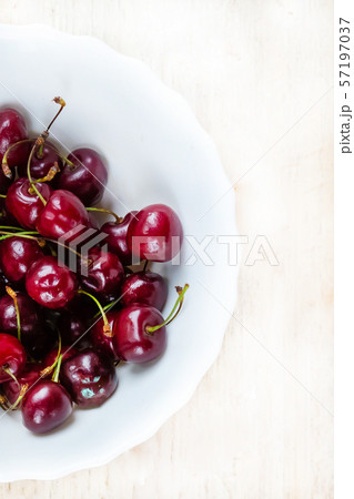 Sweet cherry red juicy fruits seasonal spring Sweet cherry red juicy fruits seasonal spring 57197037