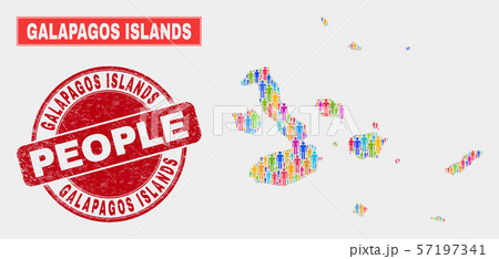 Galapagos Islands Map Population Demographics and Dirty Seal 57197341
