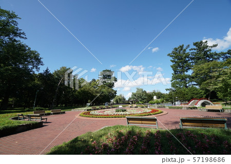北海道旭川市 常盤公園の中央花壇 北海道旭川市 常盤公園の中央花壇 57198686