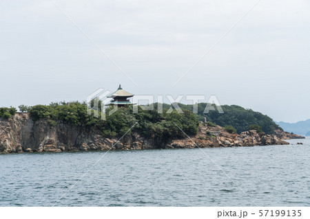 鞆の浦から望む弁天島・仙酔島 鞆の浦から望む弁天島・仙酔島 57199135