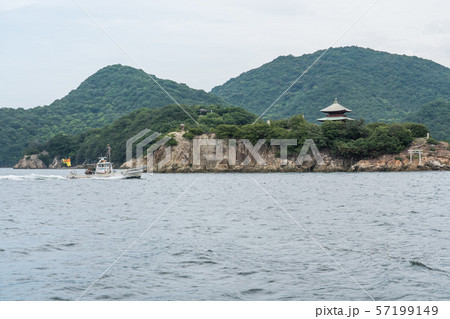 鞆の浦から望む弁天島・仙酔島 57199149