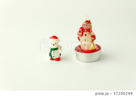 クリスマス 雪だるまの人形 クリスマス 雪だるまの人形 57200299