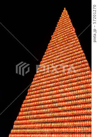 江迎千灯籠まつり　灯篭点灯　夜景　【長崎県佐世保市】 57201270