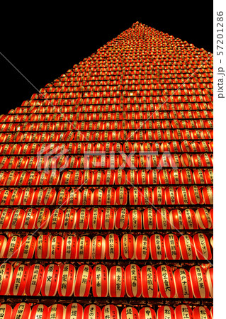 江迎千灯籠まつり　灯篭点灯　夜景　【長崎県佐世保市】 57201286