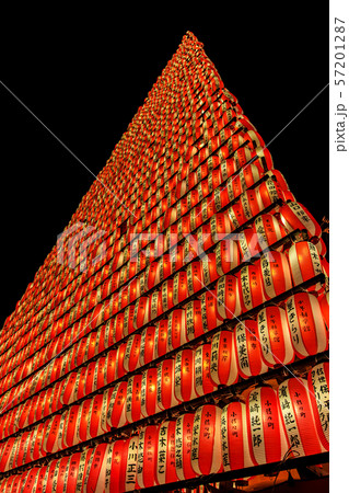 江迎千灯籠まつり　灯篭点灯　夜景　【長崎県佐世保市】 57201287