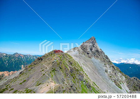 槍ヶ岳全景 57203488