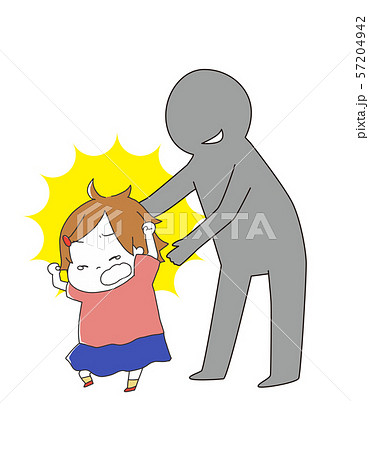 危険人物に遭遇してしまった女の子 57204942