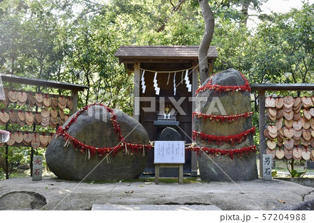 鎌倉・葛原岡神社 縁結び石 鎌倉・葛原岡神社 縁結び石 57204988