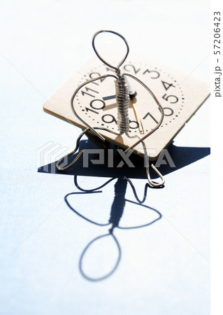 Man Sitting On Clock Man Sitting On Clock 57206423