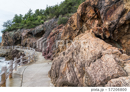 仙酔島の五色岩 仙酔島の五色岩 57206800