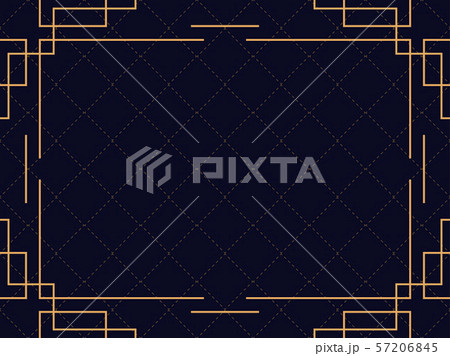 Art deco frame. Vintage linear border. Design a Art deco frame. Vintage linear border. Design a 57206845