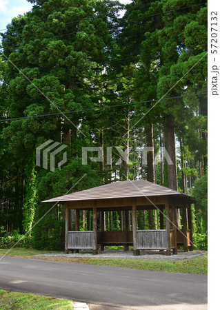 北海道北斗市きじひき高原の匠の森公園の風景を撮影 57207132