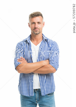 Fashion for daily life. Handsome fashion model. 57209782