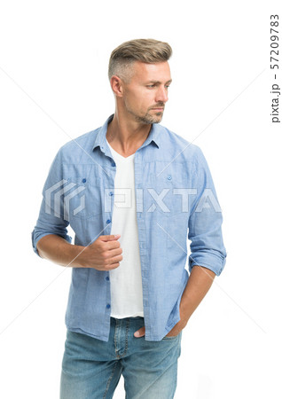 Denim trend. Feeling casual and comfortable. Denim trend. Feeling casual and comfortable. 57209783
