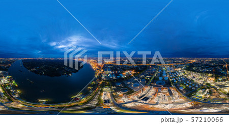 360 panorama by 180 degrees angle seamless 57210066