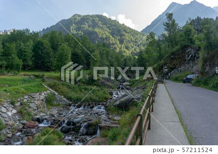 Trekking in Alps 57211524