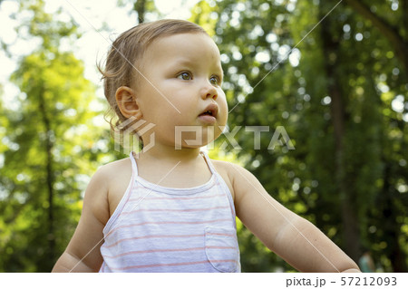 Portrait of a cute baby 57212093