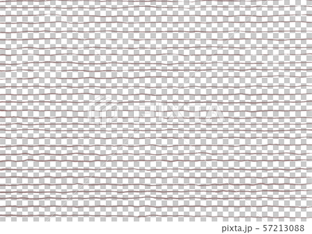 Hand-drawn chocolate-colored lines drawn with a brush, analog Japanese style border background Hand-drawn chocolate-colored lines drawn with a brush, analog Japanese style border background 57213088