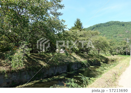 龍岡城の堀 57213690