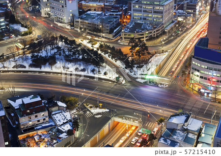 韓国 夜景 ソウル 57215410