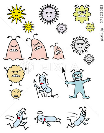 ばい菌イメージ 57223683