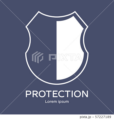 Shield icon. Security company logo 57227189