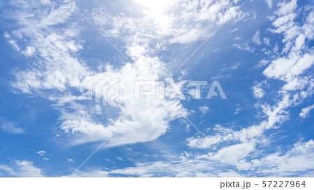 Cloudy blue sky nature background Cloudy blue sky nature background 57227964