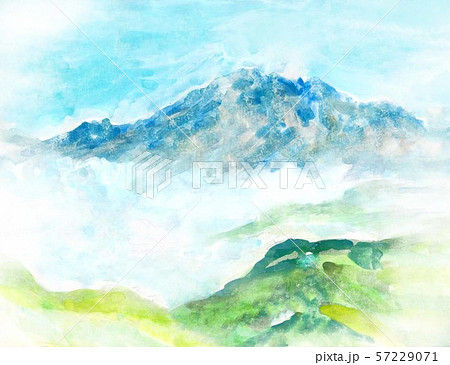 御飯岳【群馬百名山】より望む浅間山 57229071