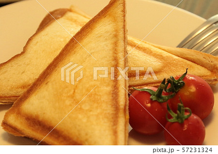 ホットサンド　サンドイッチ 57231324