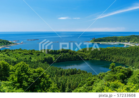 【秋田県男鹿半島】八望台から眺める絶景 【秋田県男鹿半島】八望台から眺める絶景 57233608