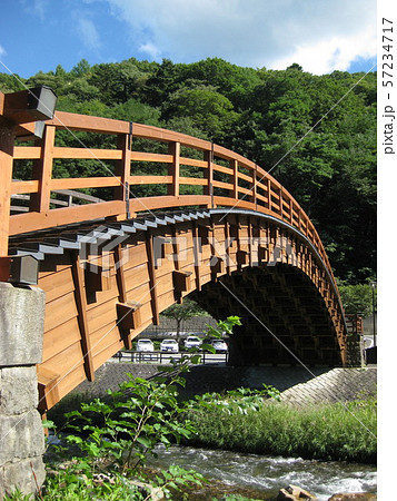 中山道　奈良井宿　宿場町　奈良井 57234717