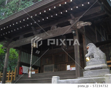 中山道　奈良井宿　宿場町　奈良井 57234732