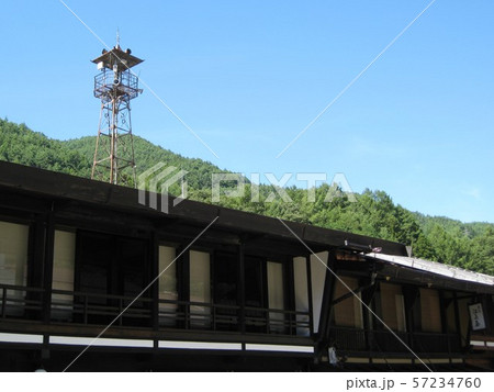 中山道　奈良井宿　宿場町　奈良井 57234760