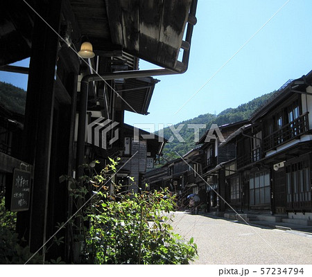 中山道 奈良井宿 宿場町 奈良井 中山道 奈良井宿 宿場町 奈良井 57234794
