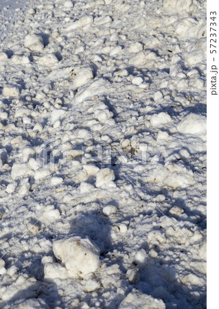 dirty snow 57237343