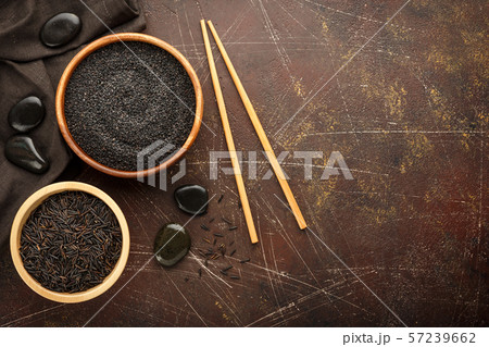 Black sesame seed Black sesame seed 57239662