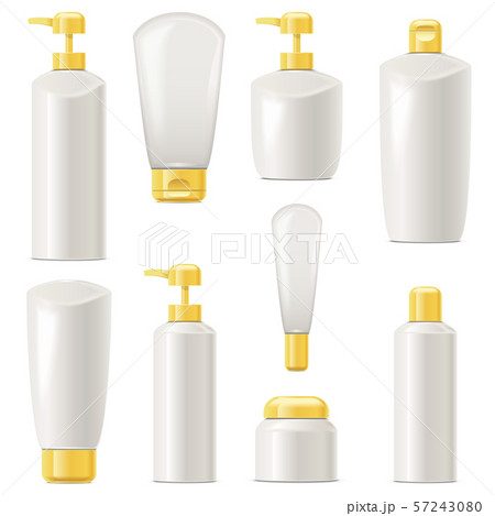 Vector Unlabeled Cosmetic Packaging Set 4 57243080